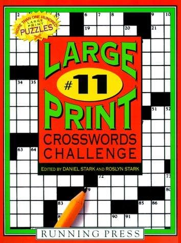 Tapa de Large Print Crosswords Challenge Series