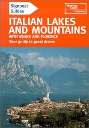 Tapa de Signpost Guide Italian Lakes and Mountains