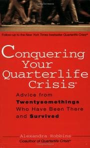 Tapa de Conquering your quarterlife crisis