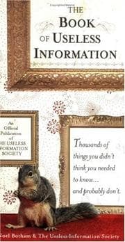Tapa de The Book of Useless Information