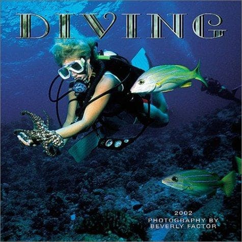 Tapa de Diving 2002 Wall Calendar