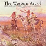 Tapa de Western Art of Remington & Russell 2002 Wall Calendar