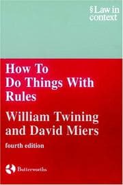 Tapa de How to Do Things with Rules