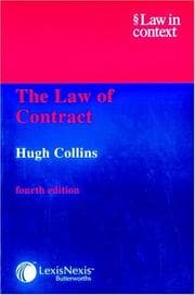 Tapa de The law of contract