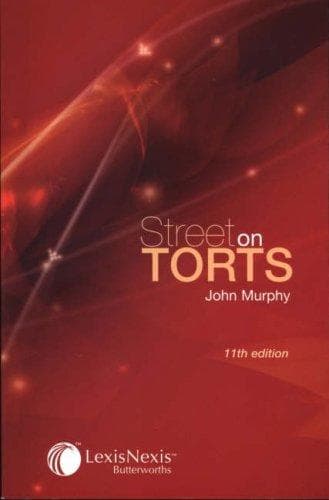 Tapa de Street on Torts