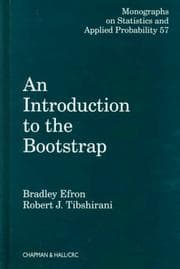 Tapa de An introduction to the bootstrap