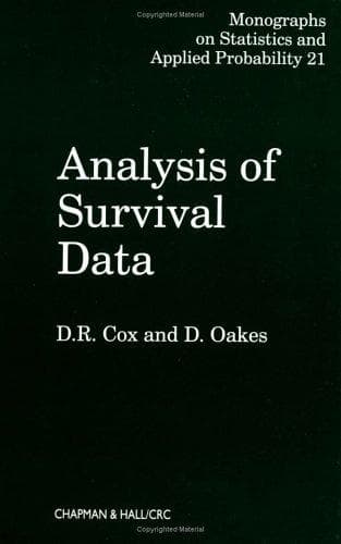 Tapa de Analysis of survival data