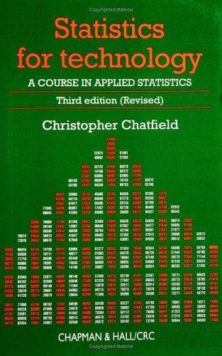 Tapa de Statistics for technology