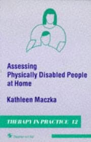 Tapa de Assessing physically disabled people at home