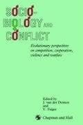 Tapa de Sociobiology and conflict