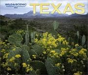 Tapa de Wild & Scenic Texas Deluxe 2004 Calendar