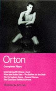 Tapa de The complete plays [of] Joe Orton
