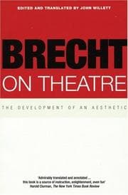 Tapa de Brecht on theatre