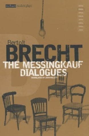 Tapa de The Messingkauf Dialogues (Modern Plays)