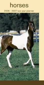 Tapa de Horses 2006 Pocket Planner Pet Calendar (Horse Agenda Calendars)