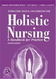 Tapa de Guidelines for Holistic Nursing