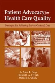 Tapa de Patient advocacy for healthcare quality