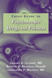 Tapa de The crisis guide to psychotropic drugs and poisons