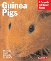 Tapa de Guinea Pigs (Complete Pet Owner's Manual)