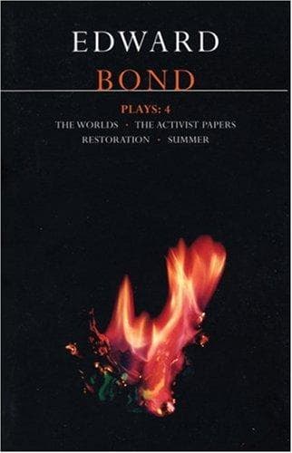 Tapa de Bond Plays 4 (World Dramatists)