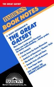 Tapa de The Great Gatsby (Barron's Book Notes)