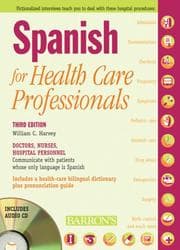 Tapa de Spanish for Healthcare Professionals with 3 Audio CDs