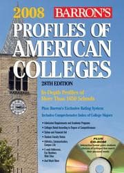 Tapa de Profiles of American Colleges -- 2008