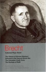 Tapa de Brecht Collected Plays: Seven