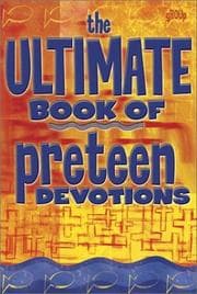 Tapa de The ultimate book of preteen devotions