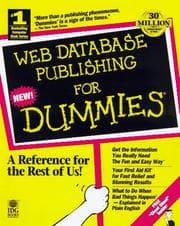Tapa de Web Database Publishing for Dummies