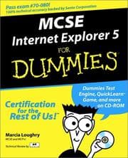 Tapa de MCSE Internet Explorer 5 for dummies