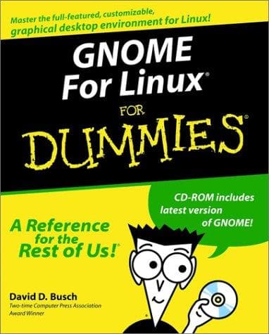 Tapa de GNOME for Linux for Dummies