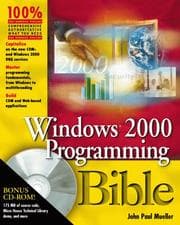 Tapa de Windows® 2000 Programming Bible