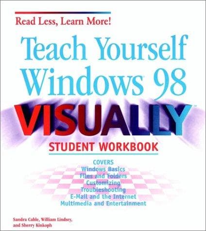 Tapa de Teach Yourself Windows 98 VISUALLY Student Workbook