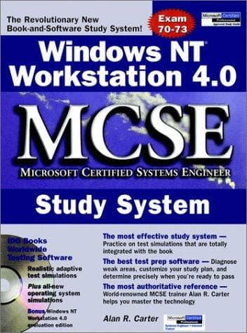 Tapa de Windows NT® Workstation 4.0 MCSE Study System