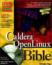 Tapa de Caldera OpenLinux Bible