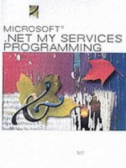 Tapa de Microsoft .NET My Services Programming