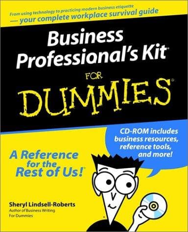 Tapa de Business Professional's Kit for Dummies