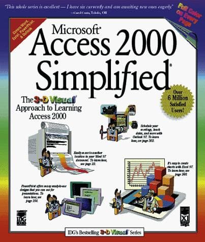 Tapa de Microsoft® Access 2000 Simplified®