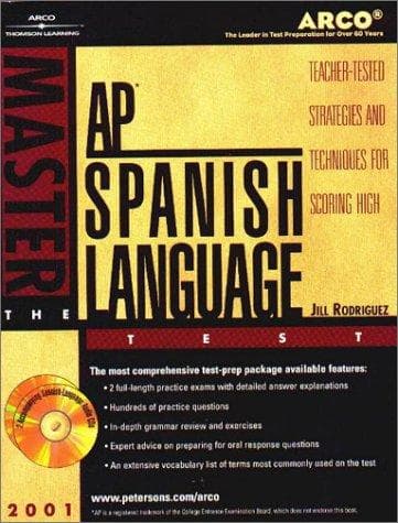 Tapa de Master the AP Spanish Language Test