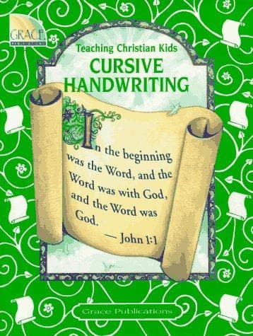 Tapa de Teaching Christian Kids Cursive Handwriting