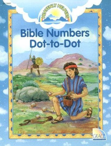 Tapa de Bible Numbers Dot-To-Dot; Activity Book