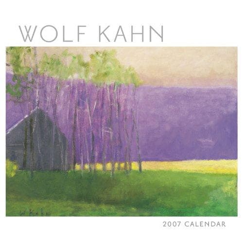 Tapa de Wolf Kahn 2007 Mini Wall Calendar