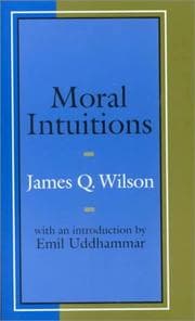 Tapa de Moral Intuitions