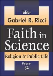 Tapa de Faith in Science (Religion & Public Life)