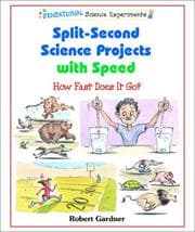 Tapa de Split-Second Science Projects With Speed