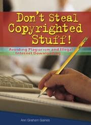 Tapa de Don't Steal Copyrighted Stuff!