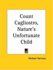 Tapa de Count Cagliostro, Nature's Unfortunate Child