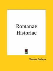 Tapa de Romanae Historiae