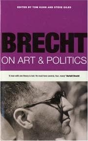 Tapa de Brecht on Art and Politics